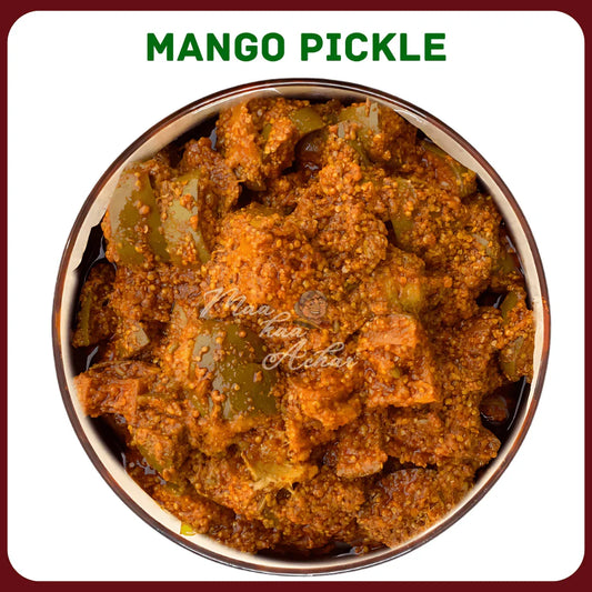 New Season Mango Pickle (Desi Style Aam Ka Achar) - Maa Kaa Achar