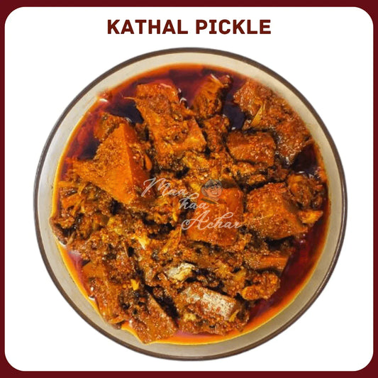 Homemade Jackfruit Pickle ( Kathal Kaa Achar ) - Maa Kaa Achar