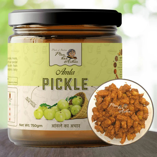 Home Made Amla Pickle (Amla Achar) No Sugar Added - Maa Kaa Achar