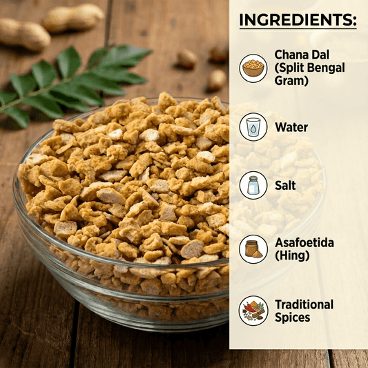 chana-dal-ingredients - Maa Kaa Achar