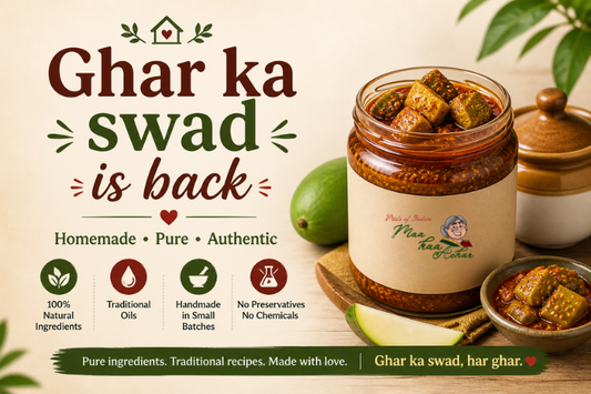 "Why Homemade Pickles Are Making a Comeback – The Magic of Maa Ka Achar"