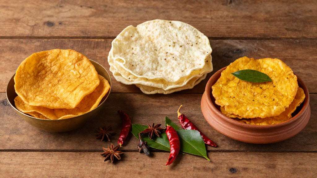 Moong Papad vs Urad Papad vs Aloo Papad: Which One Should You Choose?