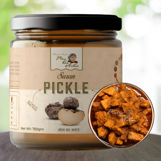 Home Made Oal Pickle (Suran/Jimikand Kaa Achar)