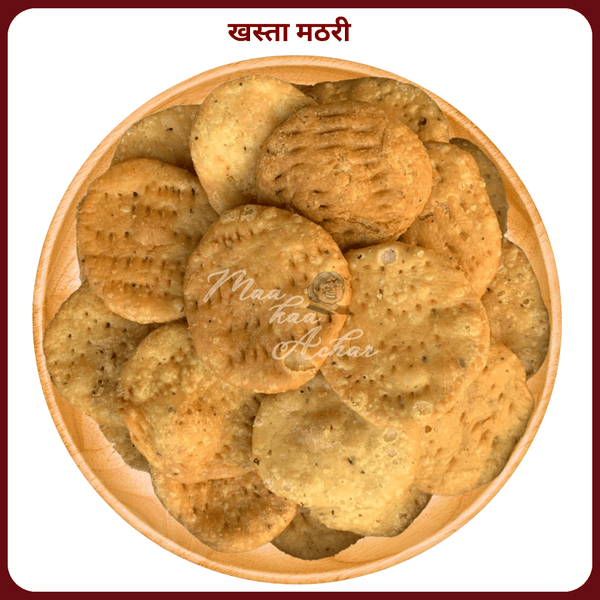 Plain Mathri ( सादी मठरी )