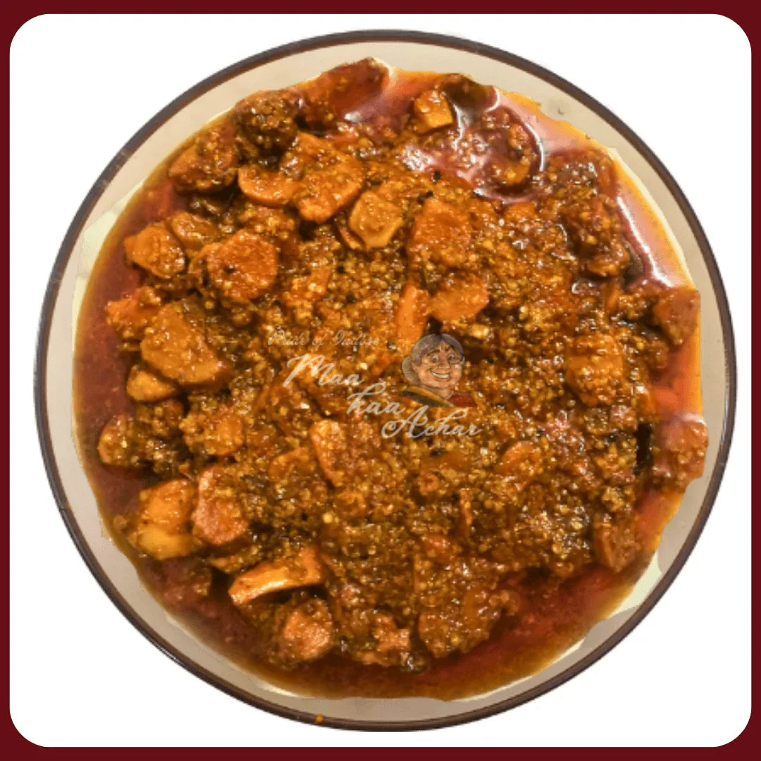 Home Made Turmeric Pickle ( Haldi Kaa Achar ) - Maa Kaa Achar