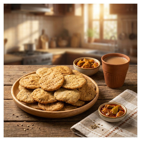 mathri crispy namkeen snack Maa Kaa Achar traditional taste