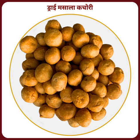 Dry Masala Kachori – Crispy, Spicy & Handmade