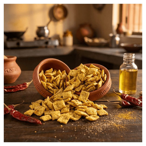 Papdi Thikee – Spicy Crunchy