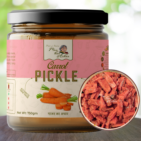 Home Made Carrot Pickle (Gajar Ka Achar)