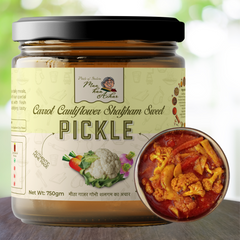 Home Made Gajar Gobhi Shaljham Sweet Pickle