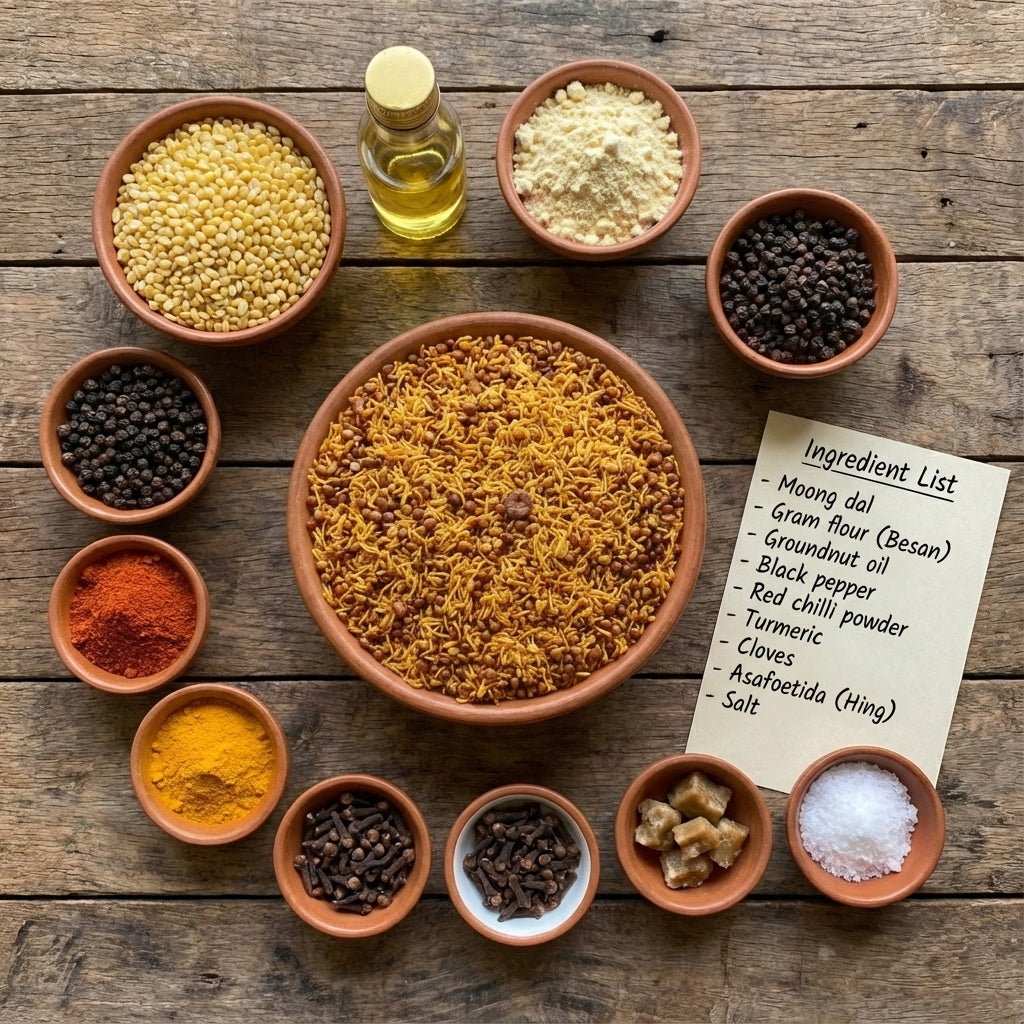 Agra Dalmoth – Authentic Spicy Dal & Sev Namkeen