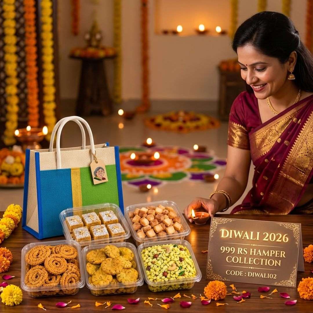 Mithaas – 5-in-1 Snacks & Sweets Hamper