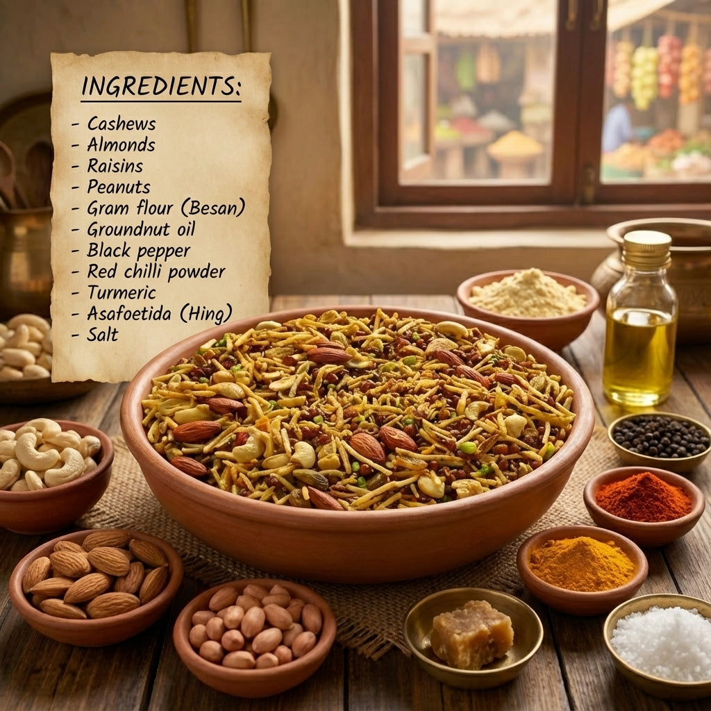 Dry Fruit Mixture – Premium Crunchy Namkeen with Nuts - Maa Kaa Achar