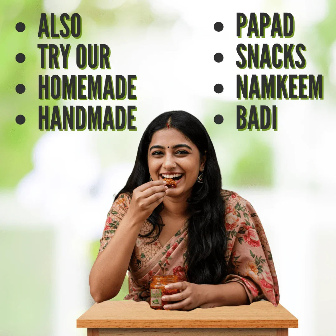 explore more products Maa Kaa Achar pickles snacks namkeen papad variety