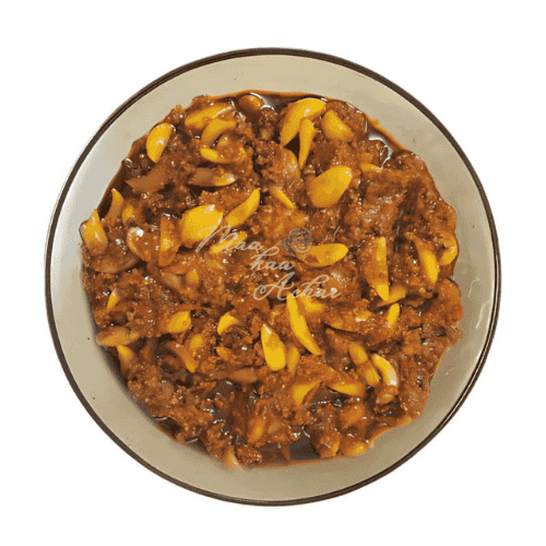 lehsun achar garlic pickle spicy homemade Maa Kaa Achar
