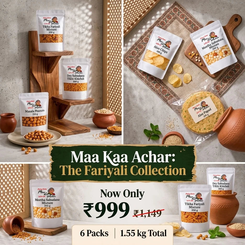 Thikha Navratri Fariyali Combo – 6 Packs, 1.55 kg