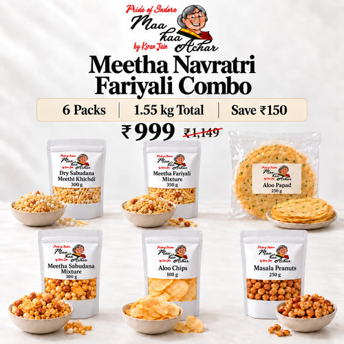 Meetha Navratri Fariyali Combo – 6 Packs, 1.55 kg