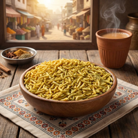 milk sev light crispy namkeen Maa Kaa Achar plain sev mild snack