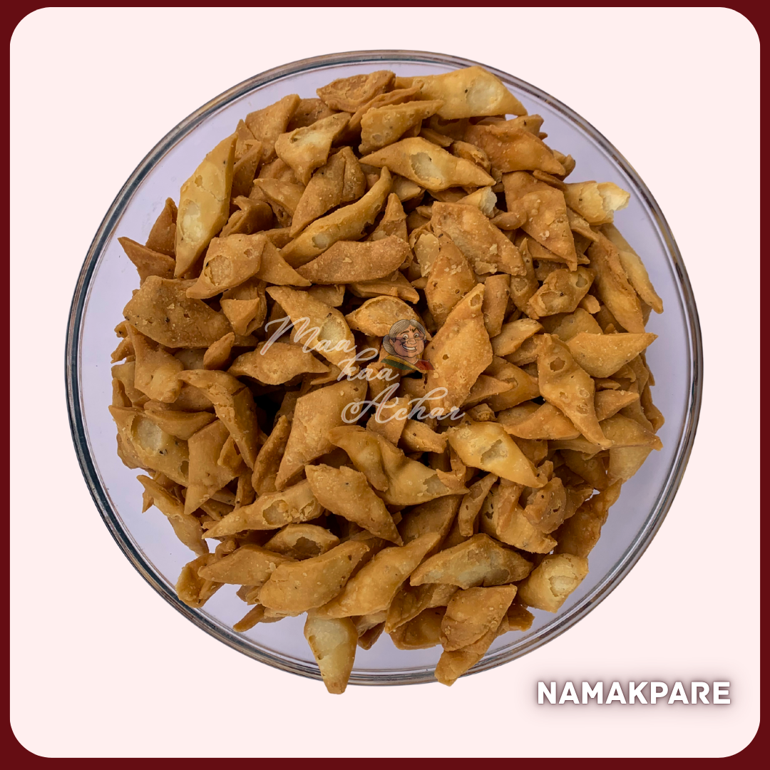 Namak Pare ( नमक पारे ) – Crispy, Salty,Crunchy