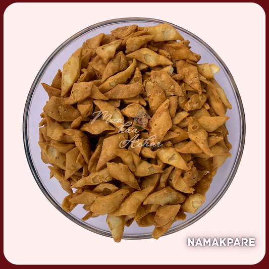 Namak Pare ( नमक पारे ) – Crispy, Salty,Crunchy