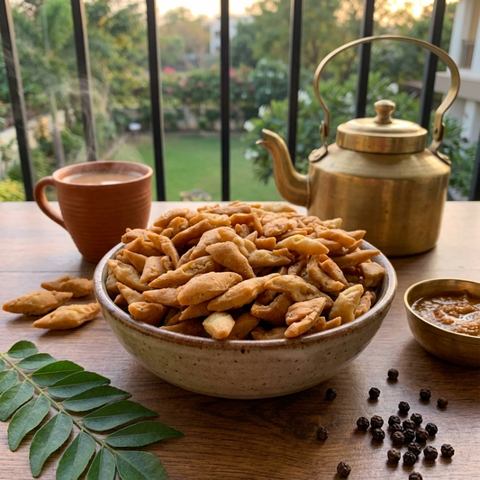 Namak Pare ( नमक पारे ) – Crispy, Salty,Crunchy