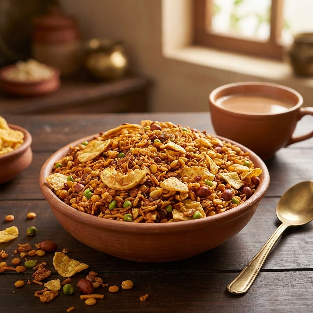 Navratan Mixture – Royal Crunchy Namkeen with 9 Premium Ingredients - Maa Kaa Achar