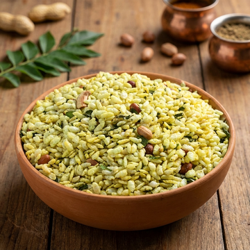 poha chiwda crispy flakes namkeen Maa Kaa Achar light snack