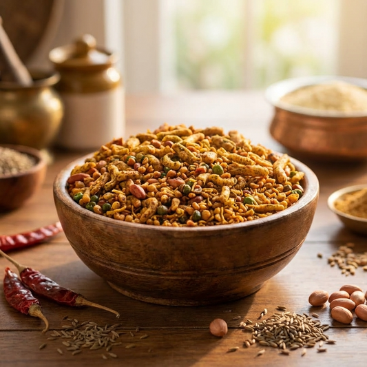 Punjabi Mixture – Spicy & Masala Loaded Punjabi Namkeen - Maa Kaa Achar