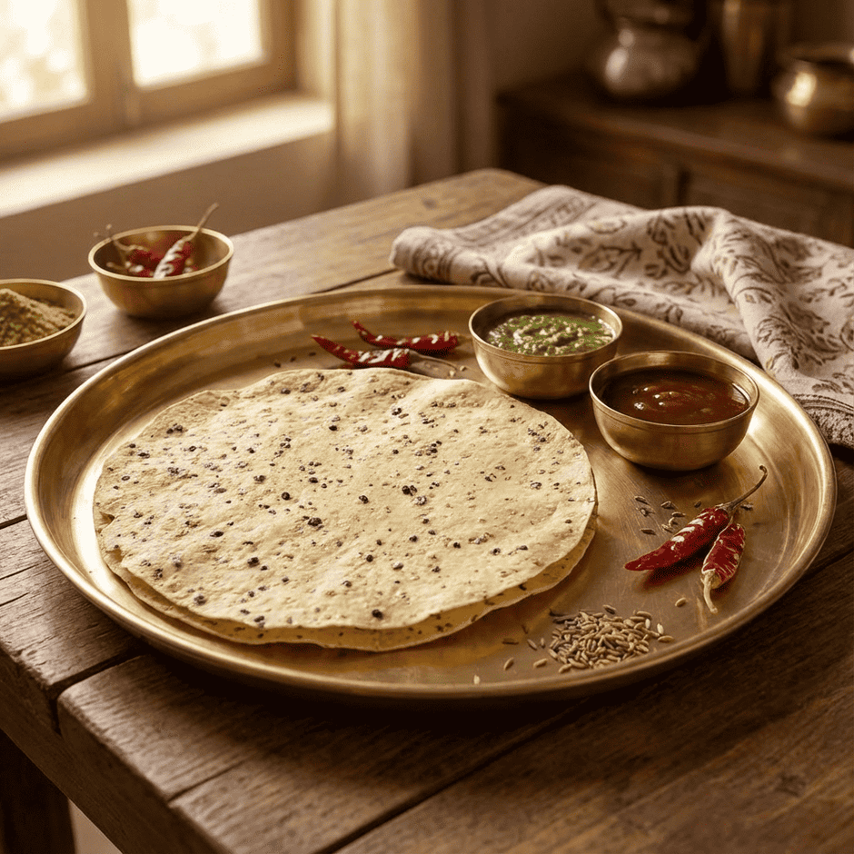 Homemade Papad Online | Crispy Traditional Papad – Maa Kaa Achar