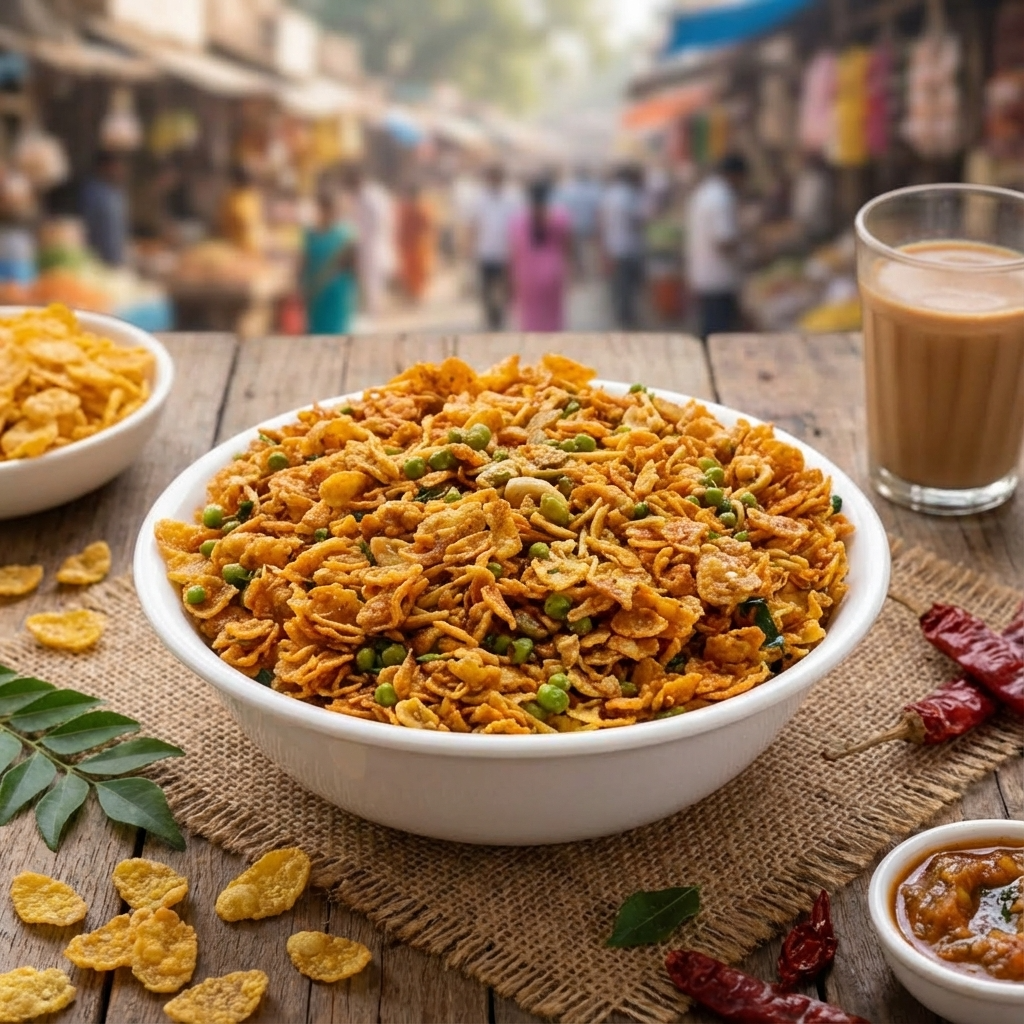 Sahi Corn Flakes – Premium Crunchy Masala Cornflakes Mixture - Maa Kaa Achar