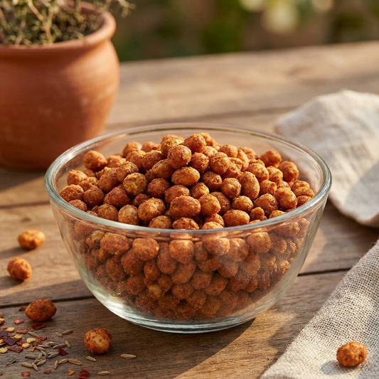 spicy roasted peanuts crunchy namkeen Maa Kaa Achar snack